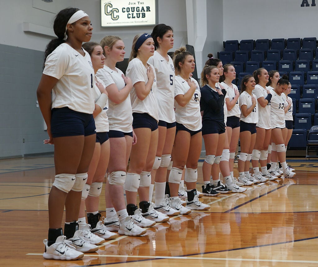 Columbia Volleyball Returns From Long Break To Roll Past Harris Stowe Other Sports Columbiamissourian Com