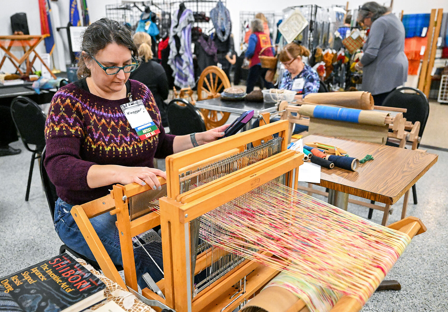 Columbia Weavers and Spinners' Guild showcases handmade art for