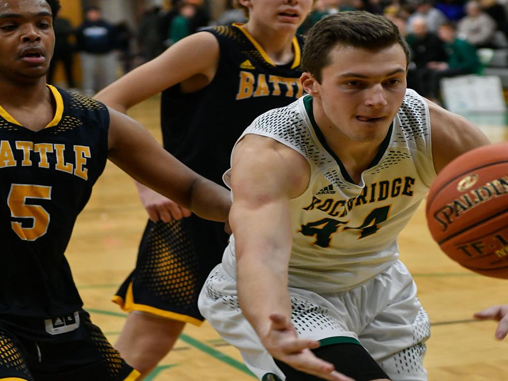 Rock Bridge Battle Boys Basketball Begin District Tournament Play