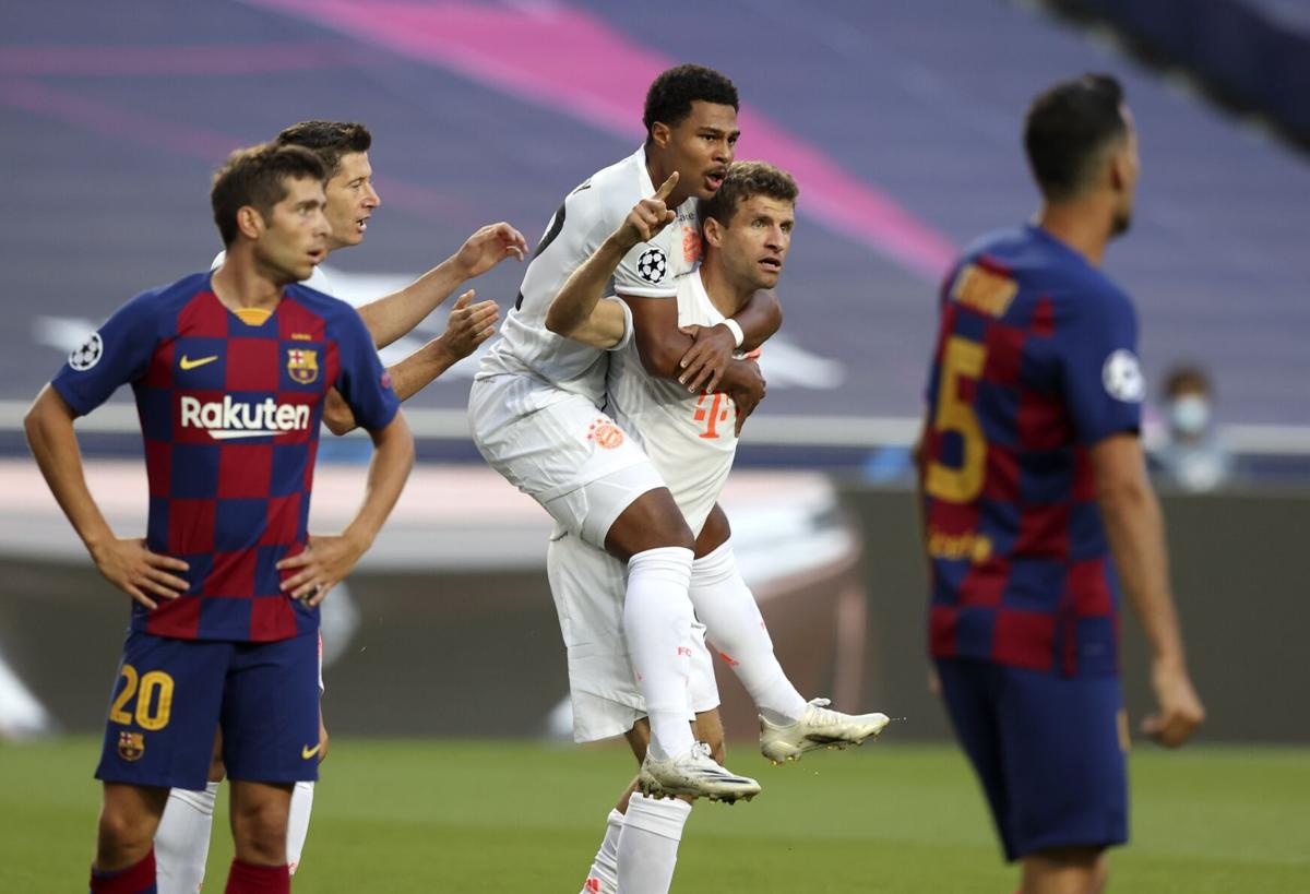 Bayern Stuns Barcelona 8 2 To Reach Champions League Semis Pro Sports Columbiamissourian Com