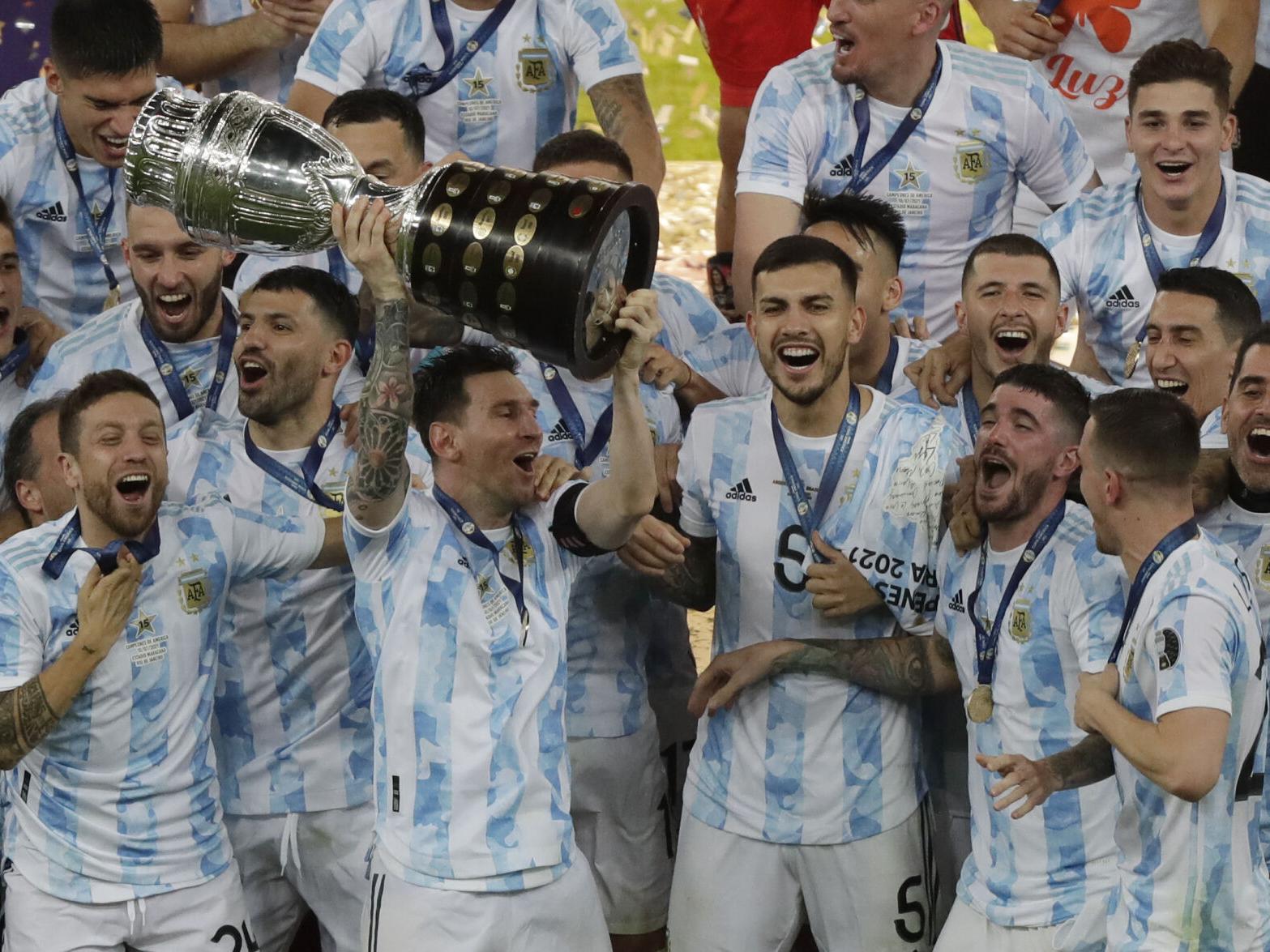 Messi S Argentina Beats Brazil 1 0 Wins Copa America Title Pro Sports Columbiamissourian Com Coaches Coalition National Championship 2022
