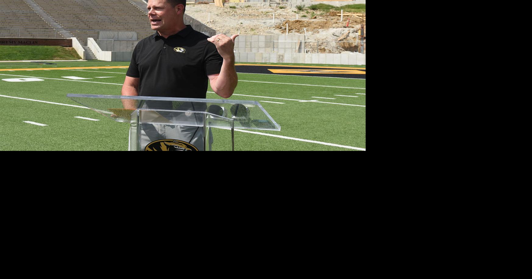 Laird Veatch, University of Missouri Athletics director, gives updates on stadium construction (copy)