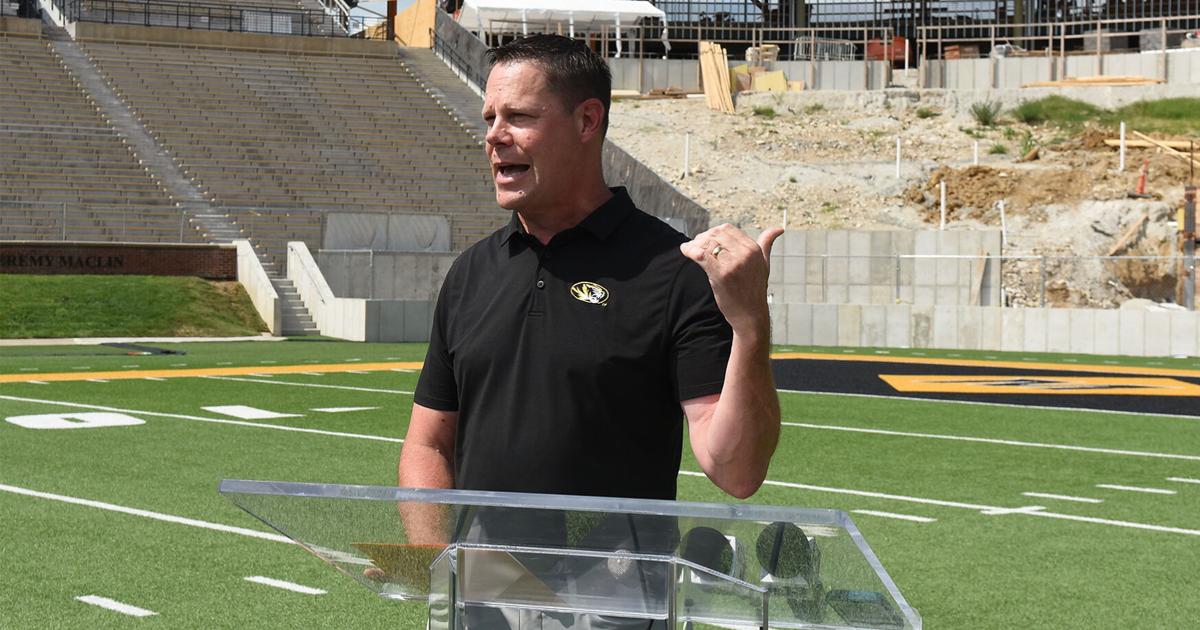 Laird Veatch, University of Missouri Athletics director, gives updates on stadium construction (copy)