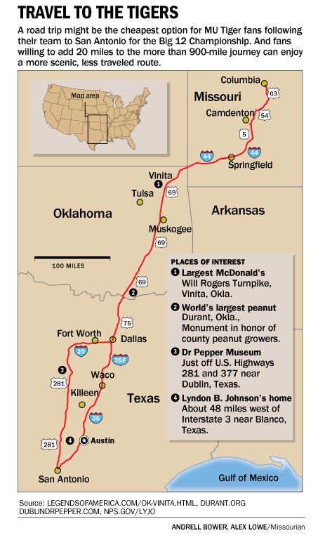 Road trip to San Antonio offers economical fun Local