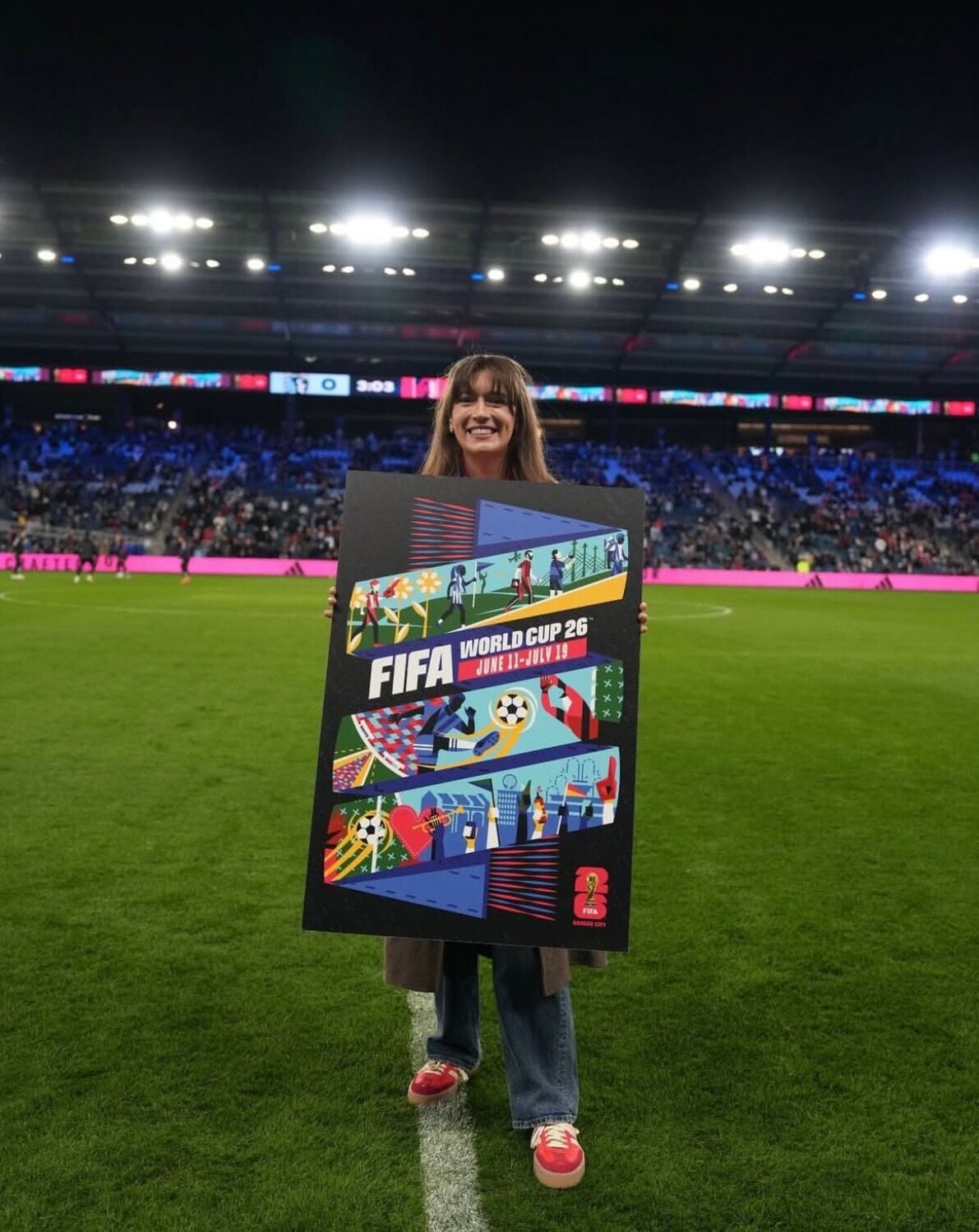 FIFA selects Rock Bridge graduate's poster design to represent