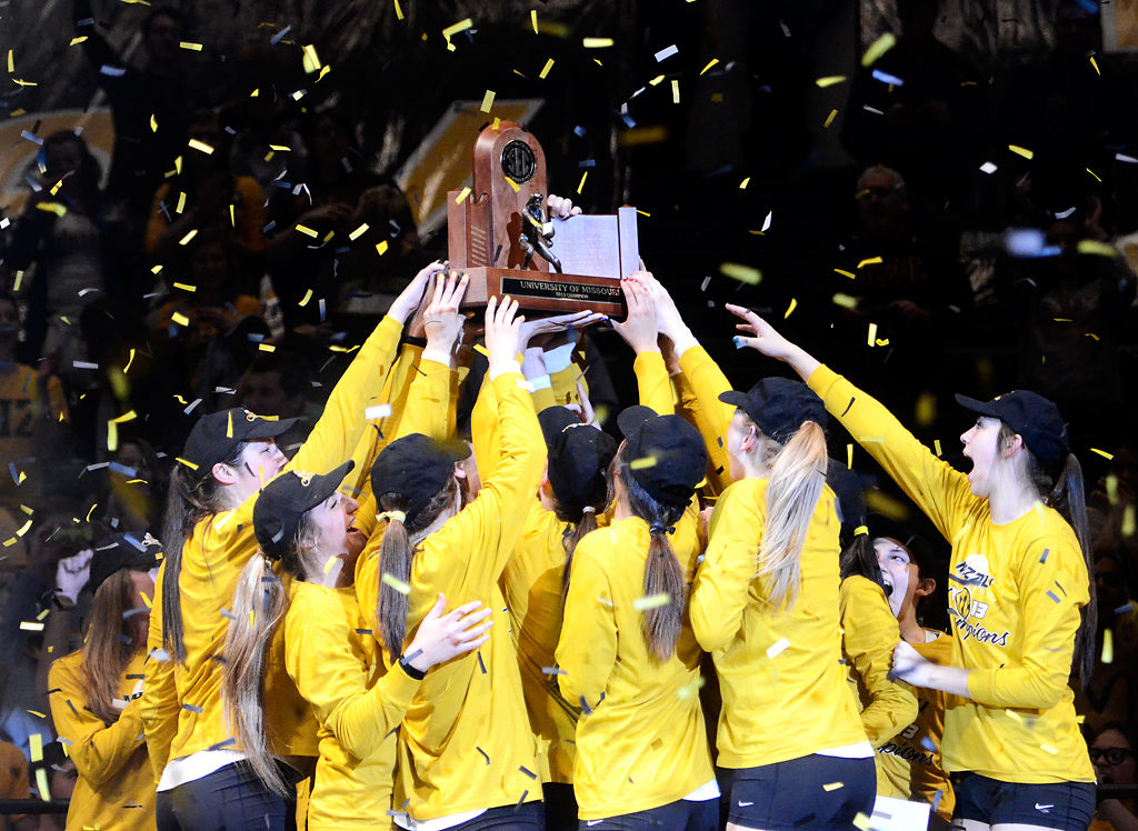 Missouri volleyball wins school's first team SEC championship Sports