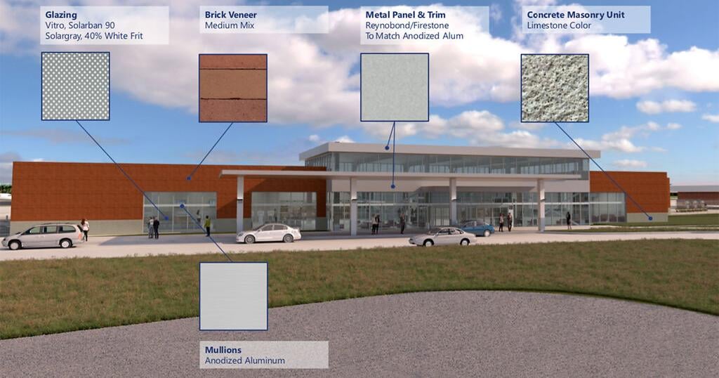 Airport terminal design features open layout, lots of light | Local ...