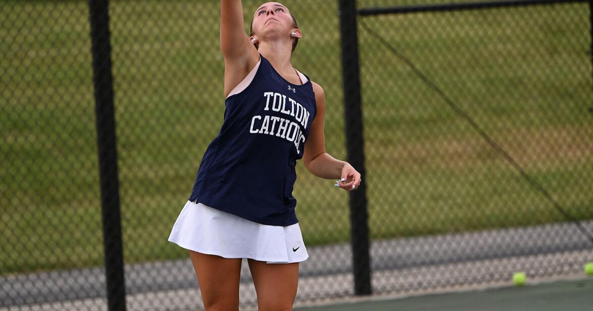 Tolton girls tennis defeats Hickman in weather-shortened match