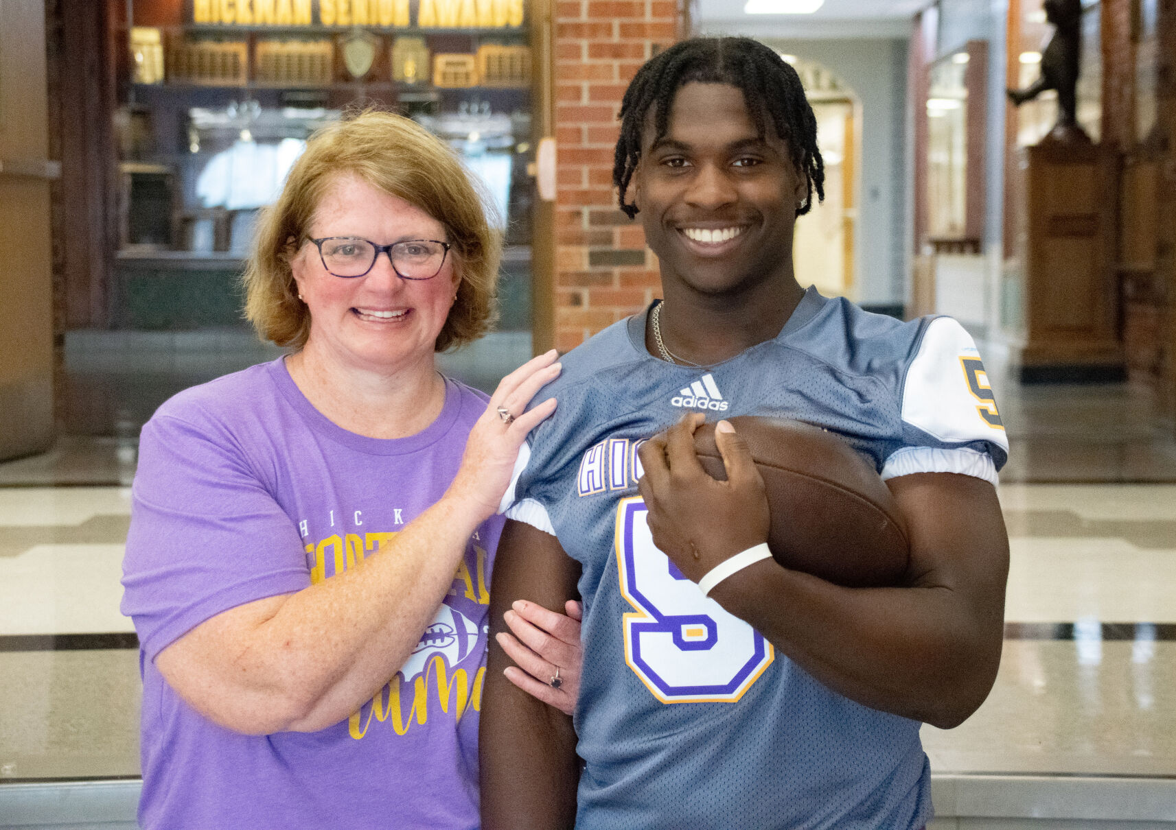 Hickman's Kelley driven by mother's support, strong work ethic