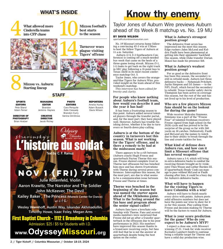 Page C002 Special Sections