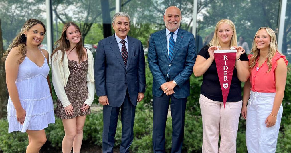 Students awarded full scholarships to Rider U. through Capital Health benefits program