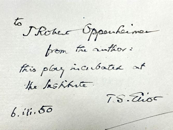 Reading Between the Lines of Princeton's Oppenheimer Collection