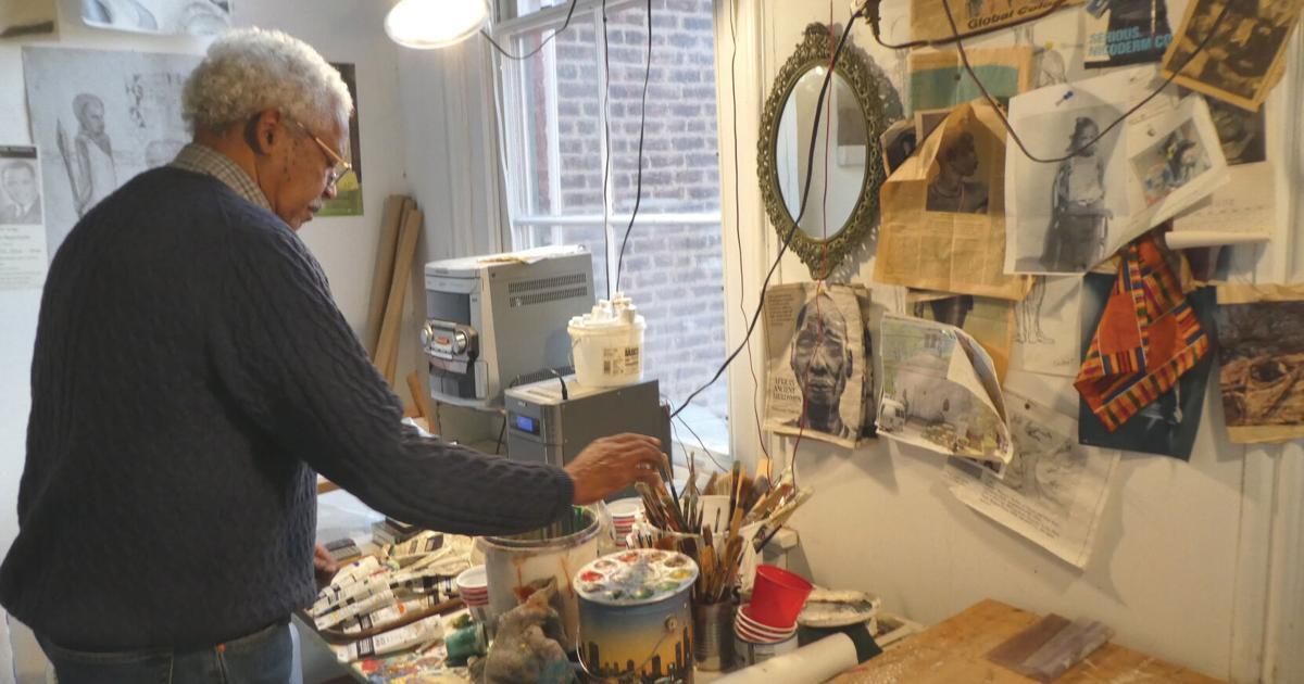 Meet Ben Colbert, an artist and activist creating cows for his town ...