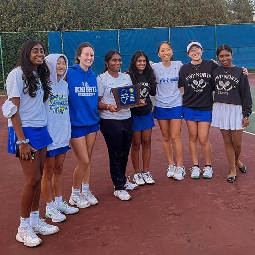WWP North and South girls’ tennis teams win CJ titles West Windsor