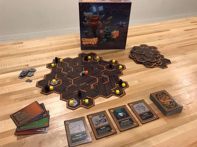 Lawrence man’s ‘Cheese Quest’ tabletop game couples tactics and
