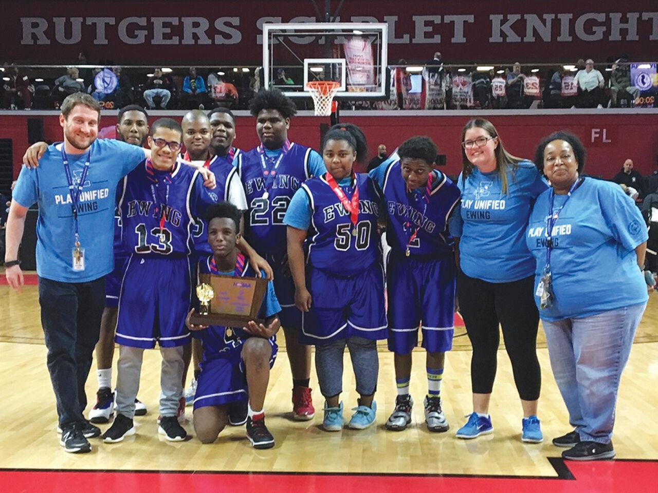Ewing High School team wins New Jersey unified basketball title Ewing