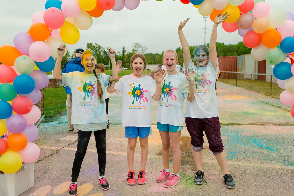 In Photos: Color run in Greenwich turns kids, adults into rainbows — and  all for a good cause