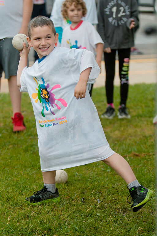 In Photos: Color run in Greenwich turns kids, adults into rainbows — and  all for a good cause