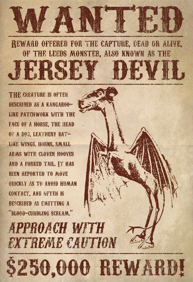 Mythical Creatures: Jersey Devil