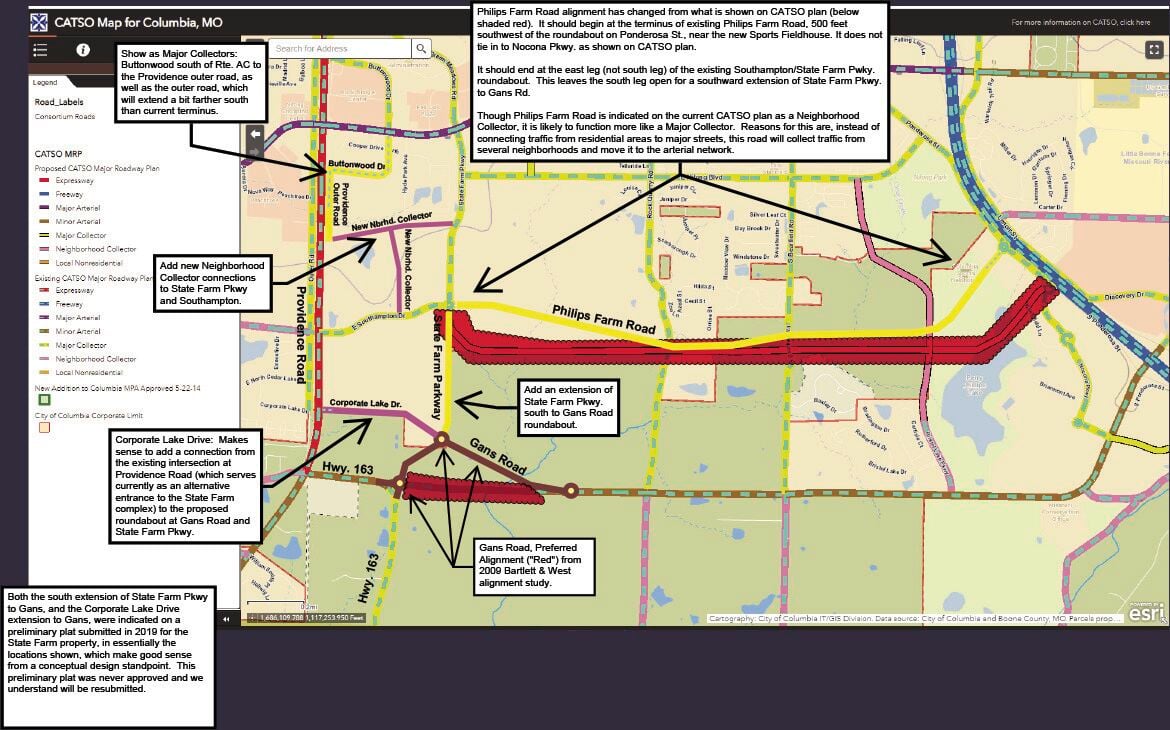 Major new east-west road on drawing board for south Columbia, Buzworthy