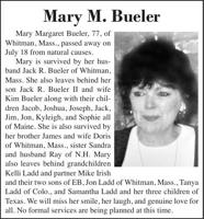 Mary M. Bueler