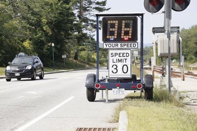 08-27-21 Speed Sign flashing