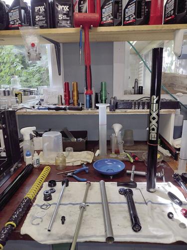 Wheel Fun - bike tune ups - what's inside a bike fork