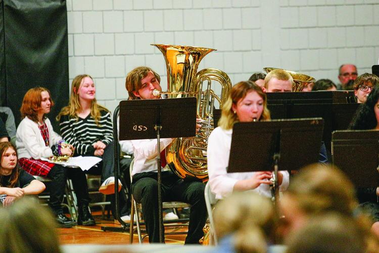 03-25-25 Louis Fuchs khs band tuba