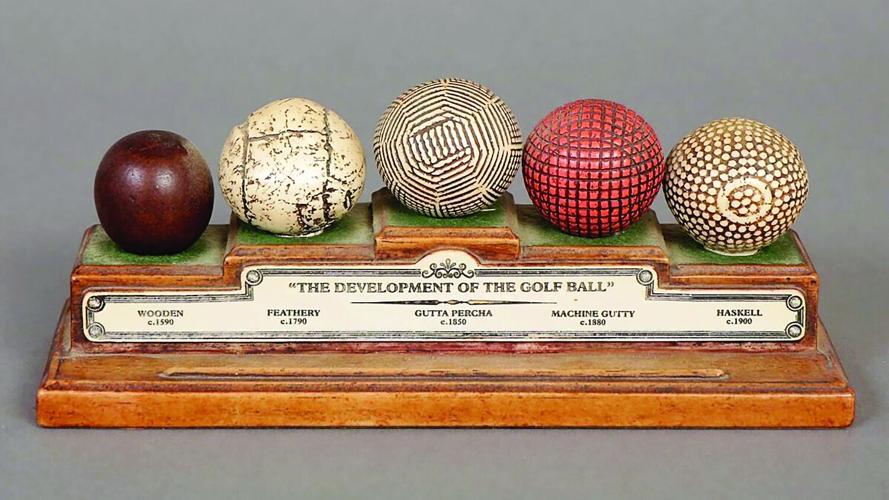 Golf Column - evalution of the golf ball