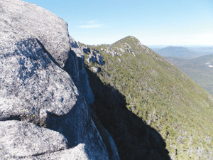 The gentle way up Doubletop Mountain