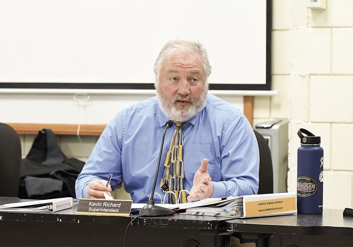 Conway School Board - default budget - Kevin Richard