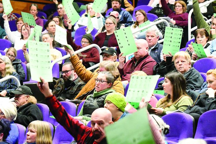 Conway School Meeting - Deliberative - moving the question