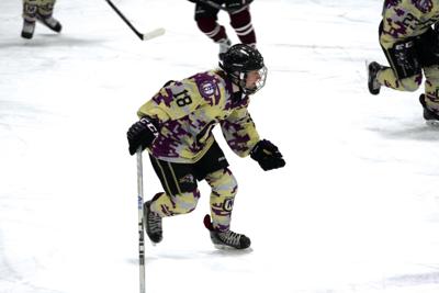 Holly Sullivan playing for St. Michaels College