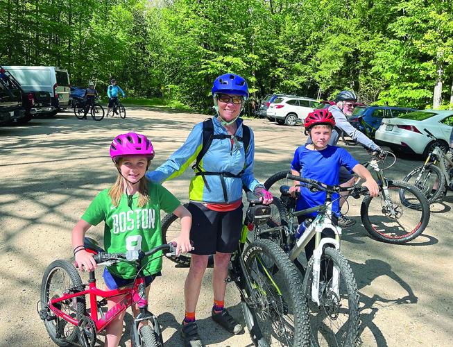 Wheel Family Fun - Young Spokes - Sally McMurdo with grandkids