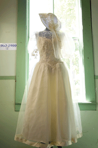 Here come the bridal gowns