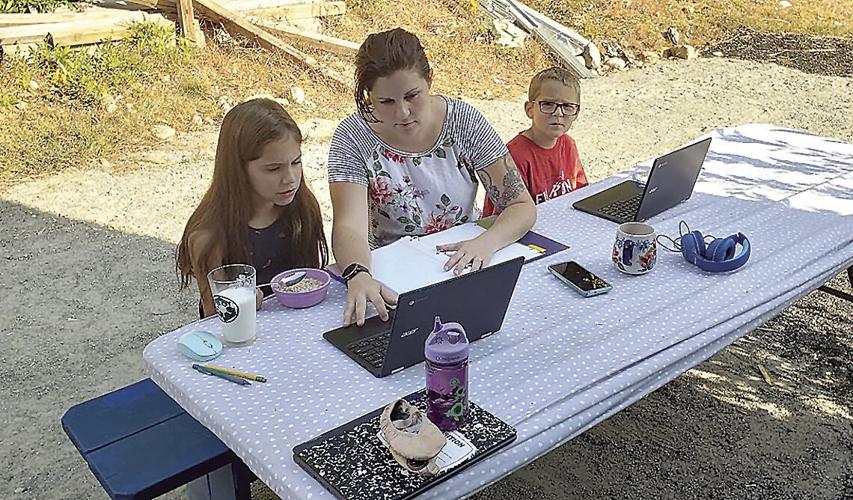 Gilmore COVID chronicles - home schooling