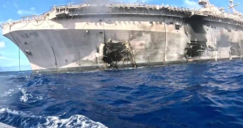 US showcase kamikaze drone boats in Pacific war games
