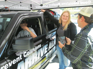 'Arrive Alive Tour' visits Fryeburg Academy/Students learn through simulator perils of drunk driving and texting while driving