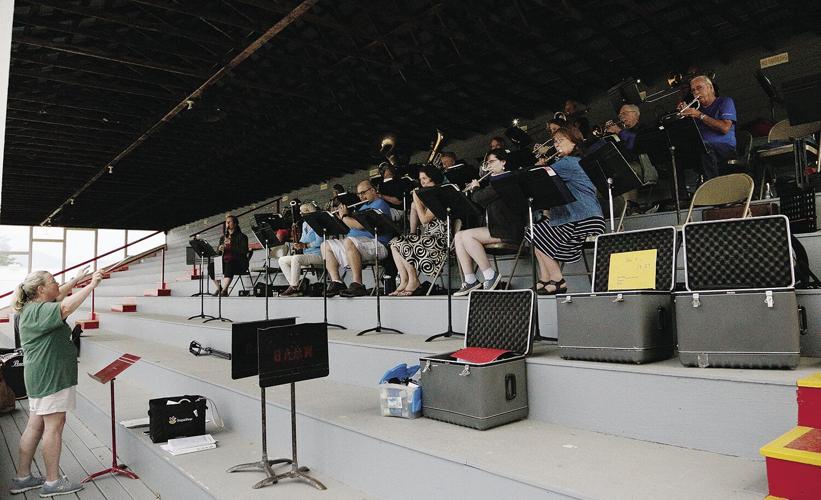 MWV Band - practice in Fryeburg 2