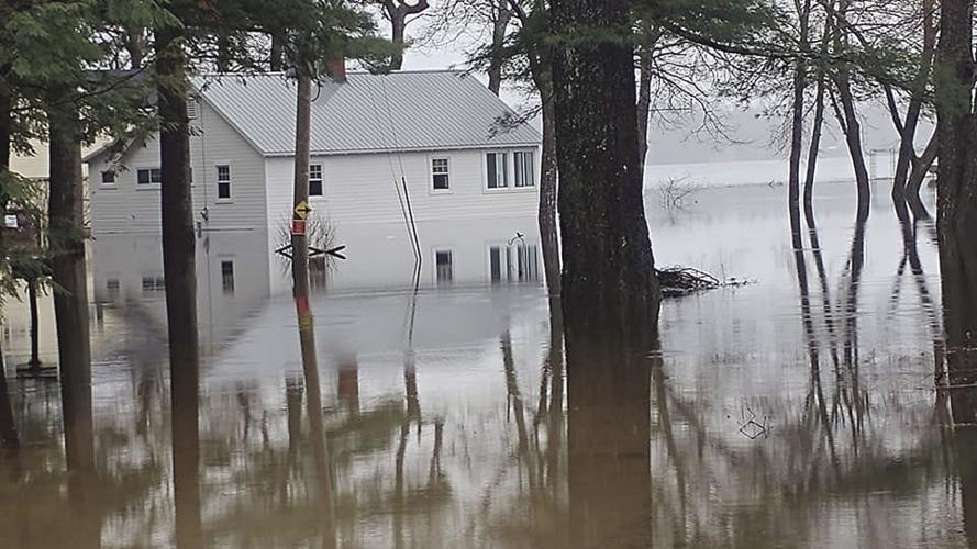 Lovewell Pond flooding
