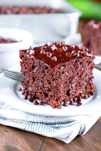 CL 36 BFM chocolate zucchini cake
