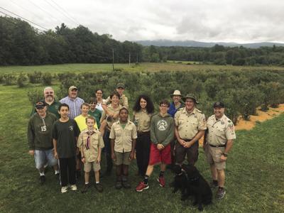 Boy Scouts and Blueberrries