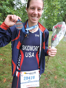 Skidmore shines on world triathlon stage