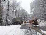 Snow, icy conditions cause trouble on the roads