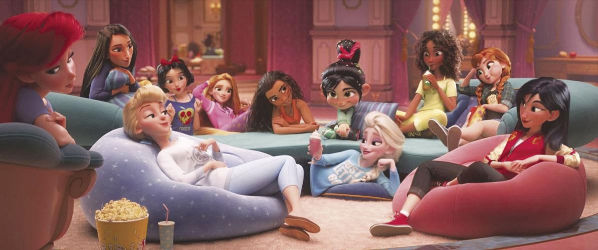 12-7-18 Ralph Breaks the Internet-Princesses