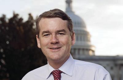 Michael Bennet campaigning