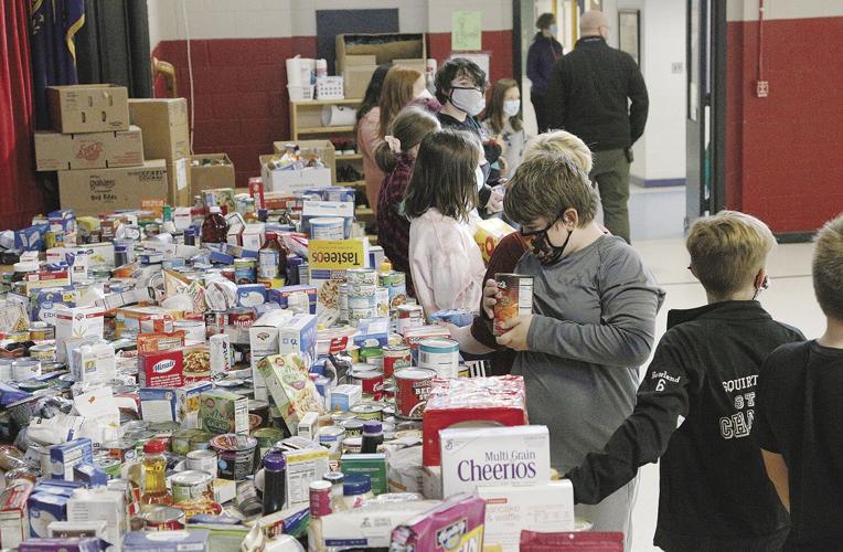 11-19-21 Food March food in gym