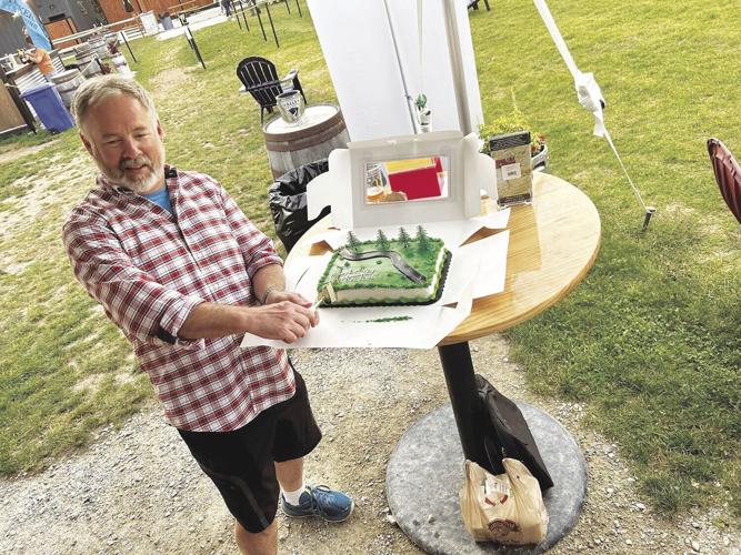 Chris Meier Rec path cake