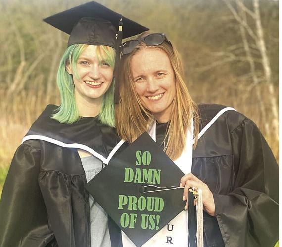 Mom and daughter graduate college together