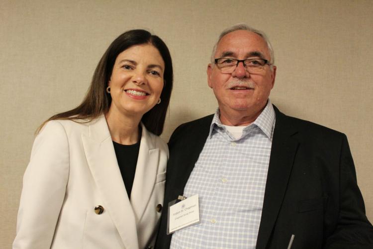 N.H. Gov. Kelly Ayotte and businessman Bob Chapman